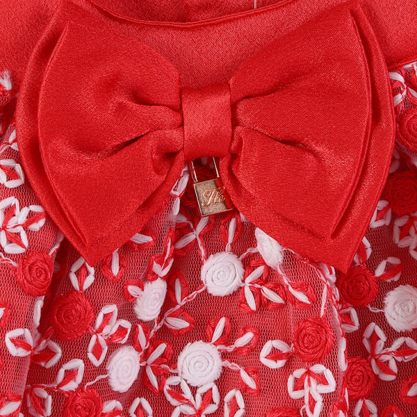 I love dinner with daddy, Girl's Party Frock