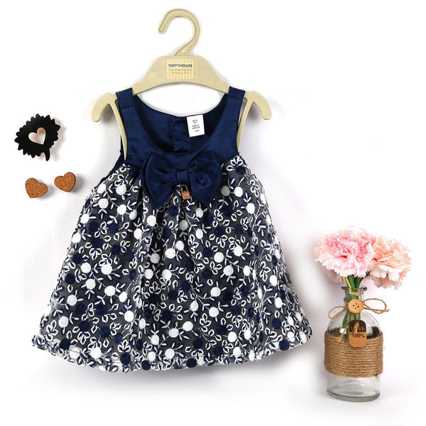 I love dinner with daddy, Girl's Party Frock