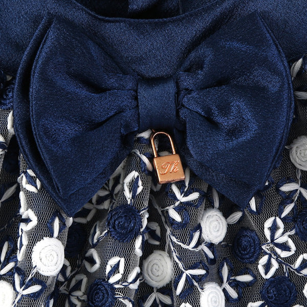 I love dinner with daddy, Girl's Party Frock