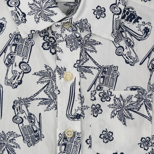 Beach Allover Print Boy's Set