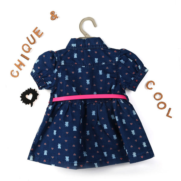 Bunny Allover Girl's Frock