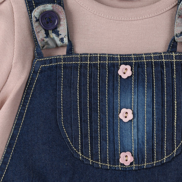 I'm the lil' trendsetter, Girl Frock with Top