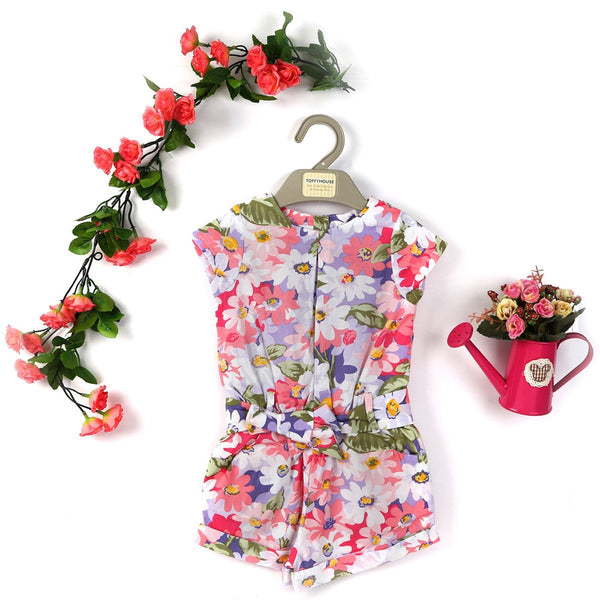 The Rosy Garden Girl's Jumpsuit