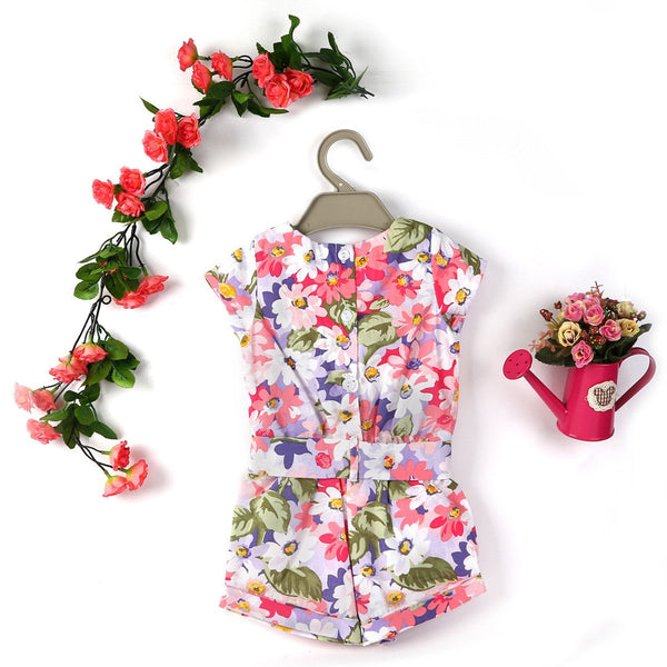 The Rosy Garden Girl's Jumpsuit