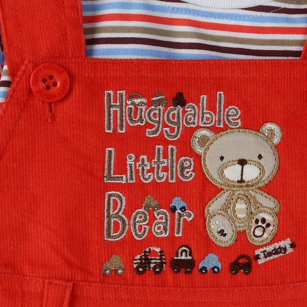 Huggable Little Bear, Boy's Dungaree