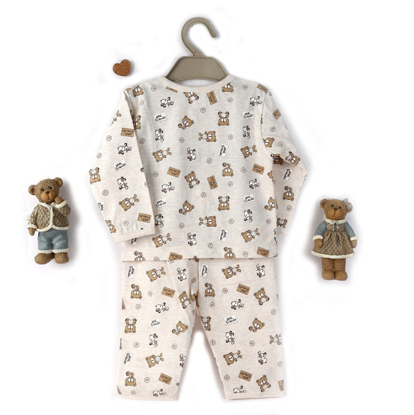 Bear Allover Print, Night Suit