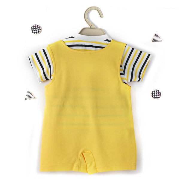 Baseball Hero, Shoulder Open Romper