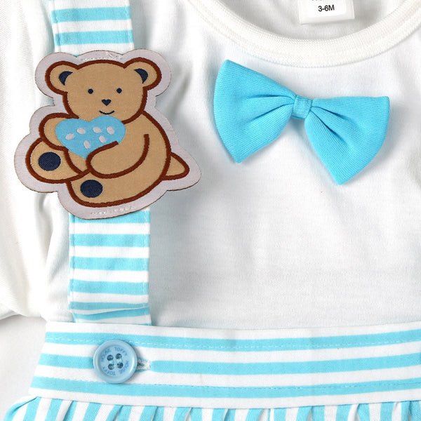 Cute Bow, Round Romper