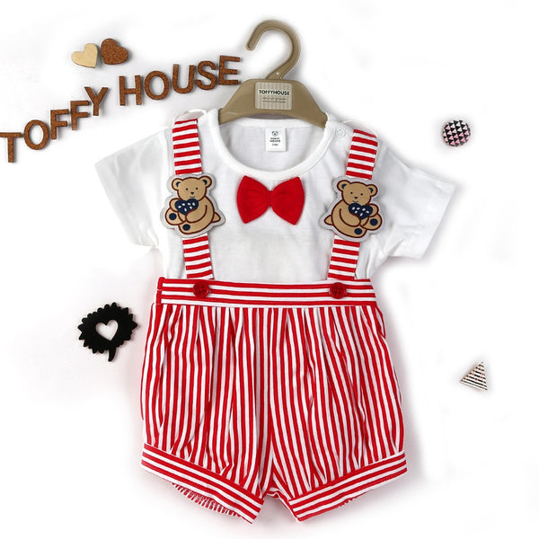 Cute Bow, Round Romper