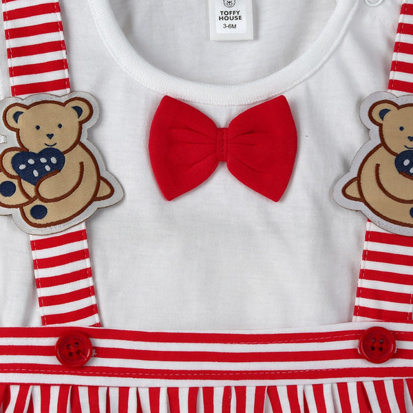 Cute Bow, Round Romper