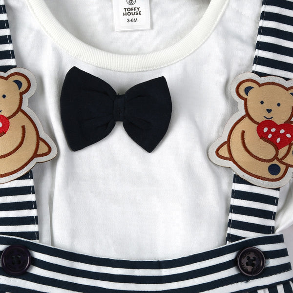 Cute Bow, Round Romper