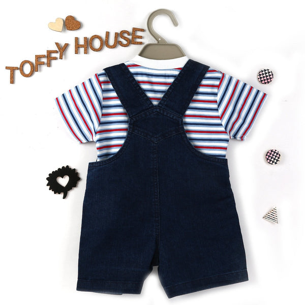 Beary Cute Denim Dungaree