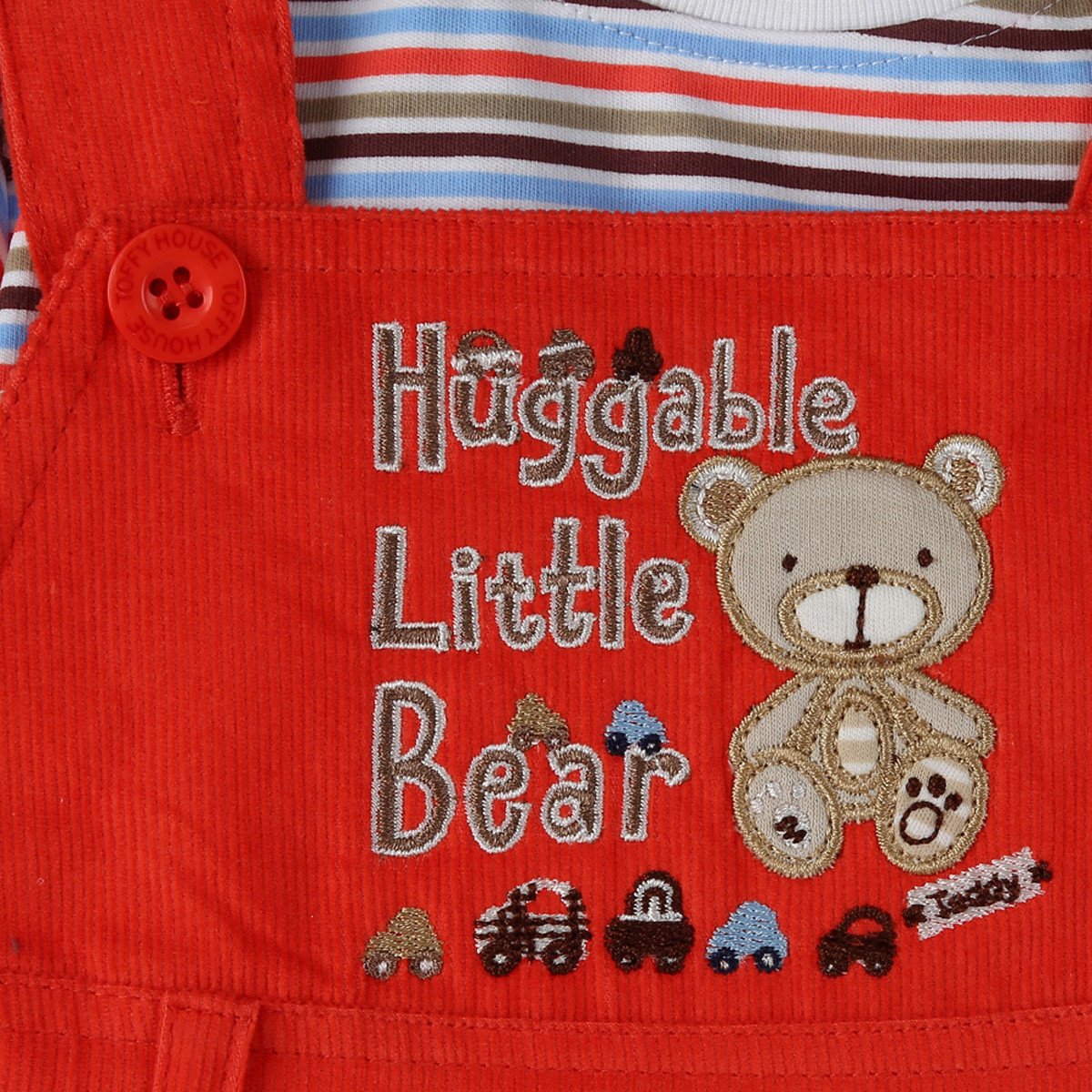 Huggable Little Bear, Boy's Dungaree ToffyHouse
